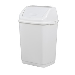 Poubelle couv basculant 35l
