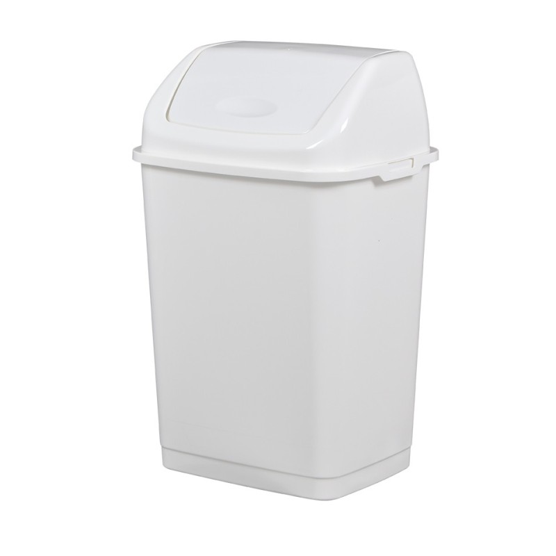 Poubelle couv basculant 35l