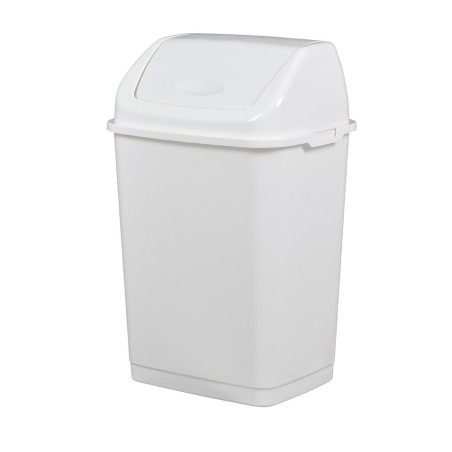 Poubelle couv basculant 35l