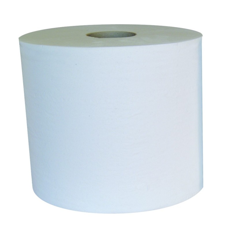 Bobine blanche 1000 formats x2 2 plis 23.5x35cm