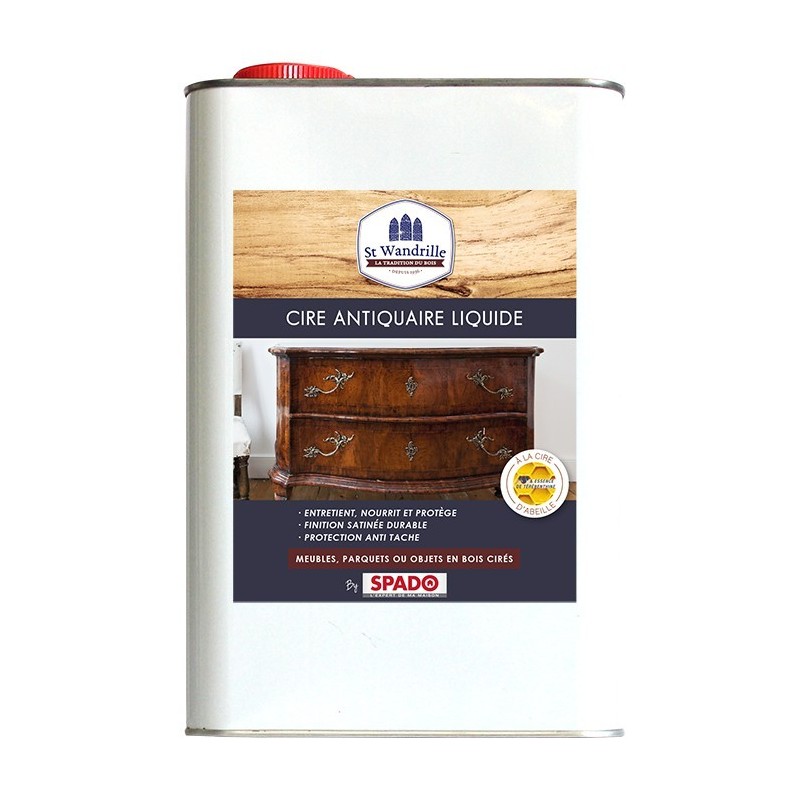 Cire liquide spado meubles et parquet 5l
