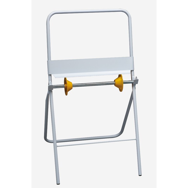 Derouleur bobines industrielles inox sur pieds