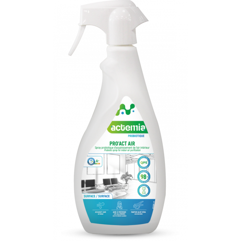 Actemia pro'act air 750ml assainisseur probiotique