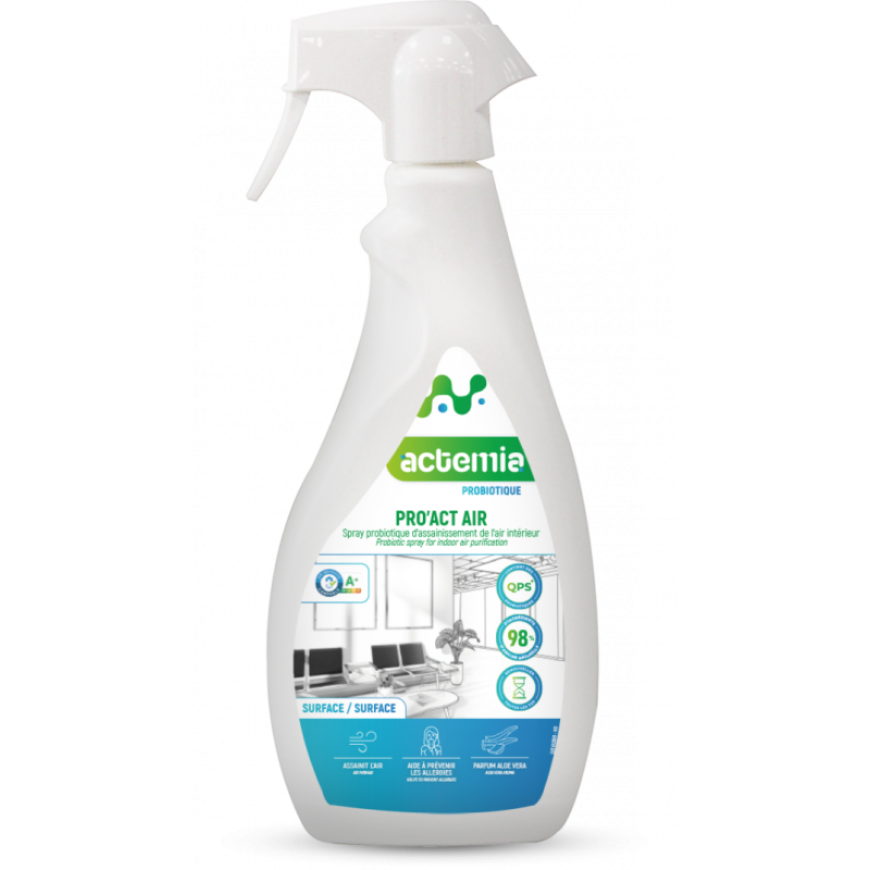 Pro'act air 750ml spray probiotique assainisseur
