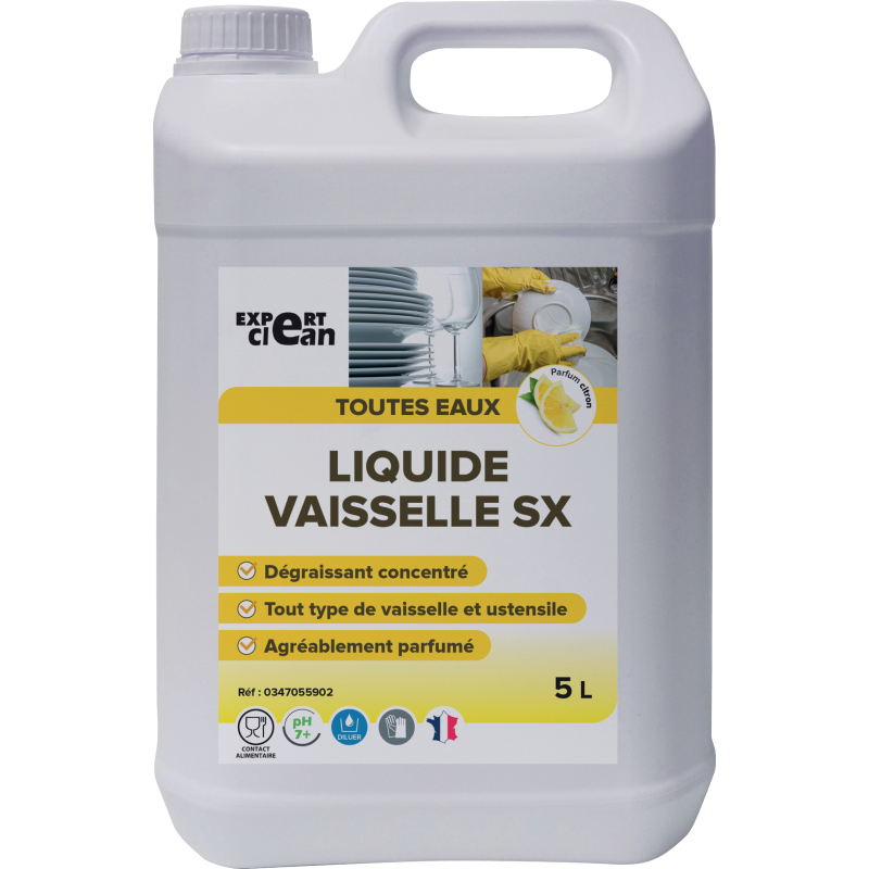 Liquide vaisselle plonge sx expert clean 5l