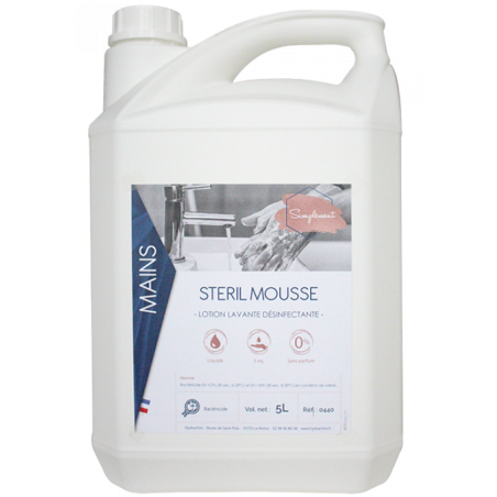 Lotion desinfectante steril mousse 5l