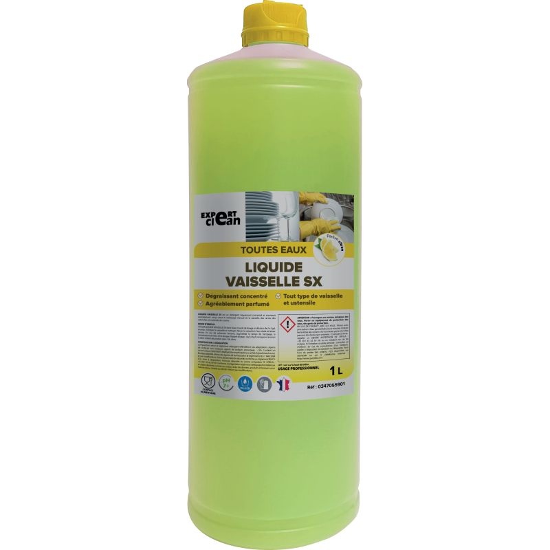 Liquide vaisselle plonge sx expert clean 1l