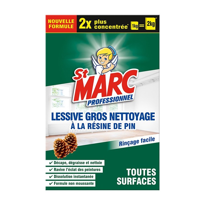 Lessive st marc resine de pin 1kg