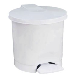Poubelle pedale 4l plast...