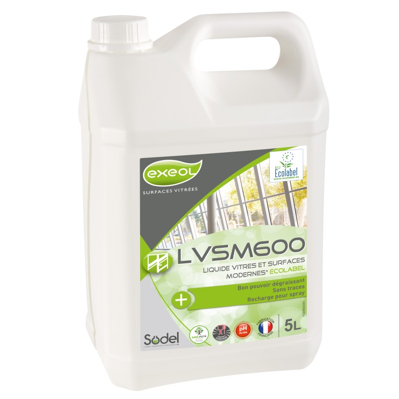 Liquide vitres ecolabel lvsm600 5l