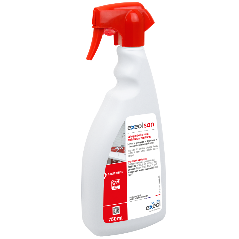 Exeol san detartrant desinf sanitaire pae 750ml