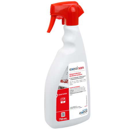 Exeol san detartrant desinf sanitaire pae 750ml