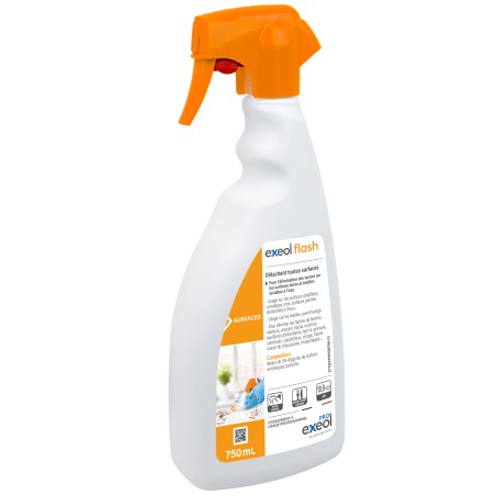 Exeol flash detachant surfaces pae 750ml