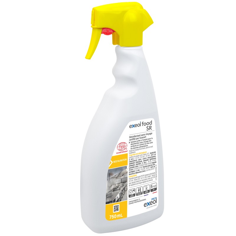 Exeol food sr desinfectant ecocert 750ml