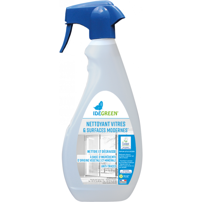 Nettoyant vitres 750ml ecolabel 1802 idegreen
