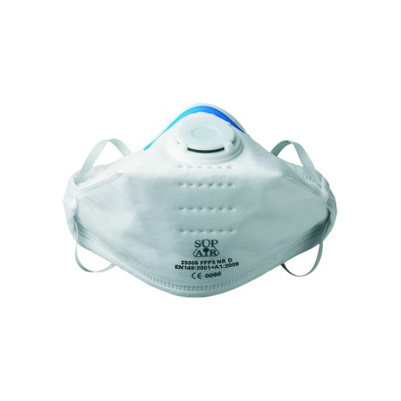 Masque ffp3 avec valve boite de 10