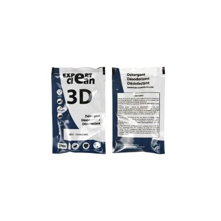 Expert clean detergent 3d citron 250 doses 20ml