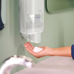 Distributeur savon liquide s4 tork abs blanc