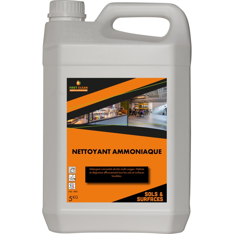 Detergent concentre ammoniaque 5l