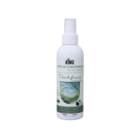 Parfum air textile vent frais 200ml king