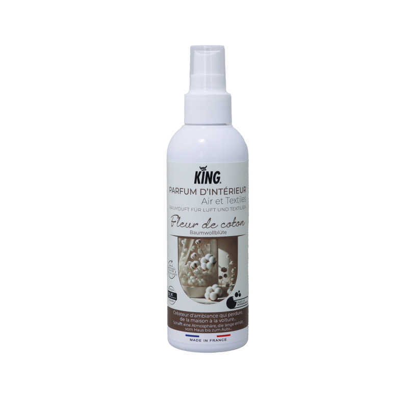 Parfum air textile fleur de coton 200ml