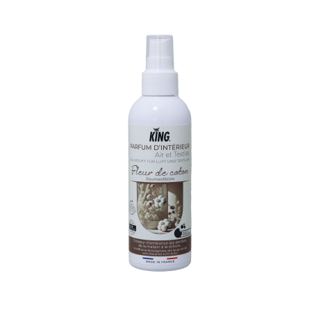Parfum air textile fleur de coton 200ml