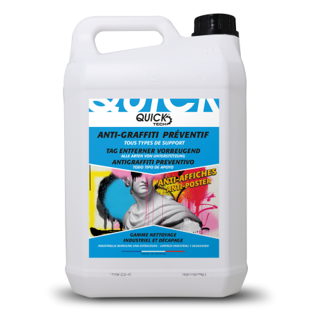 Anti graffiti preventif quick tech 5l