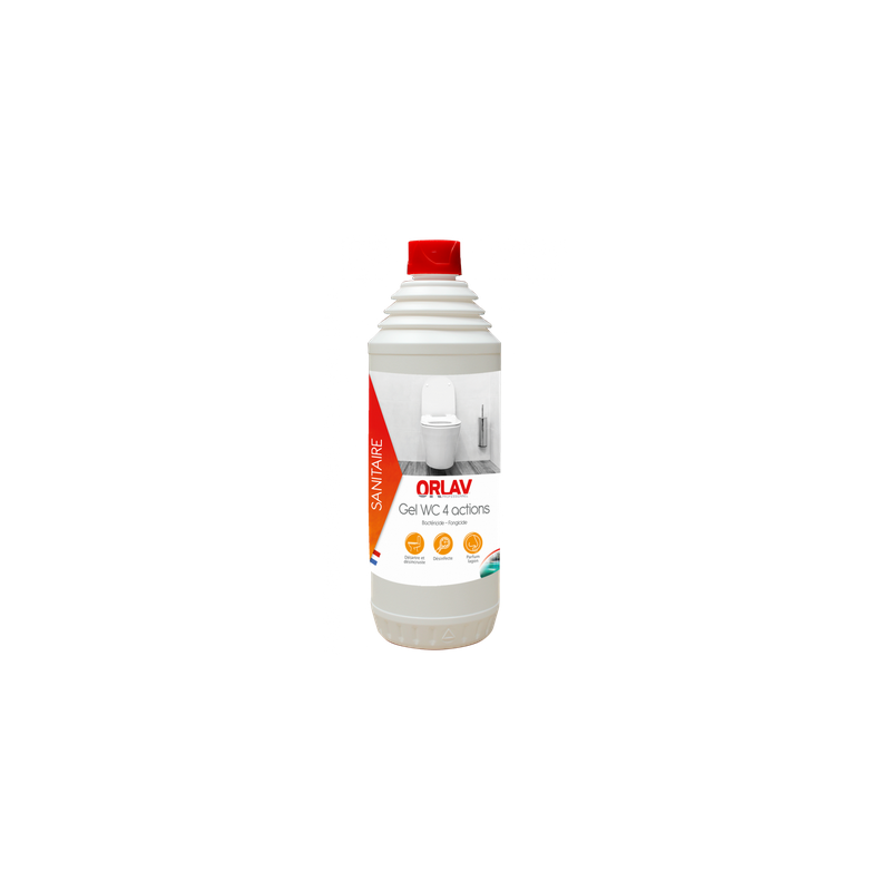 Gel wc orlav 4 actions bact fongic 750ml