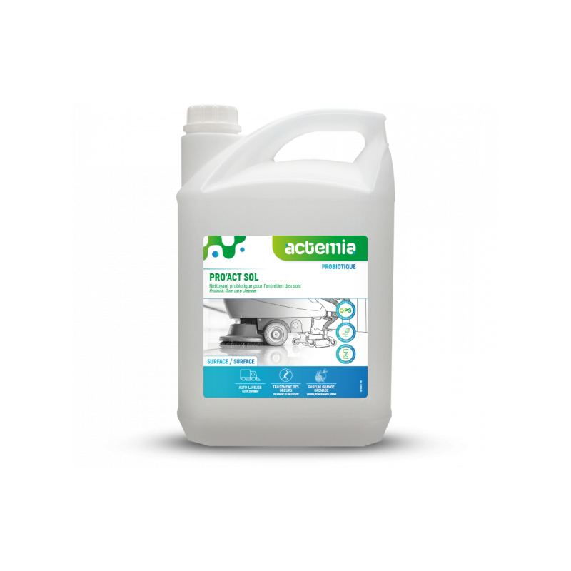 Pro'act sol 5l nettoyant probiotique sols