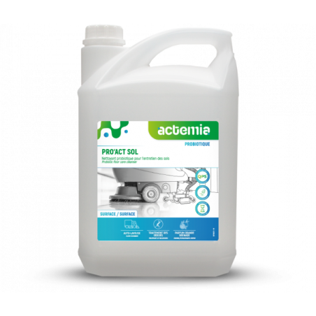 Pro'act sol 5l nettoyant probiotique sols