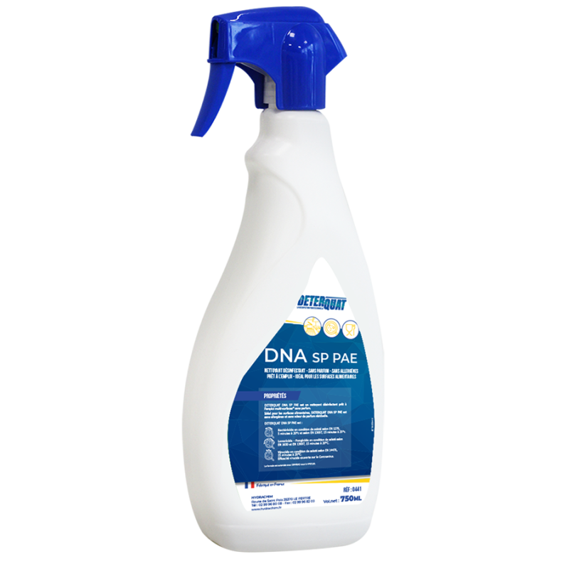 Deterquat dna sp pae desinfectant surface 750ml