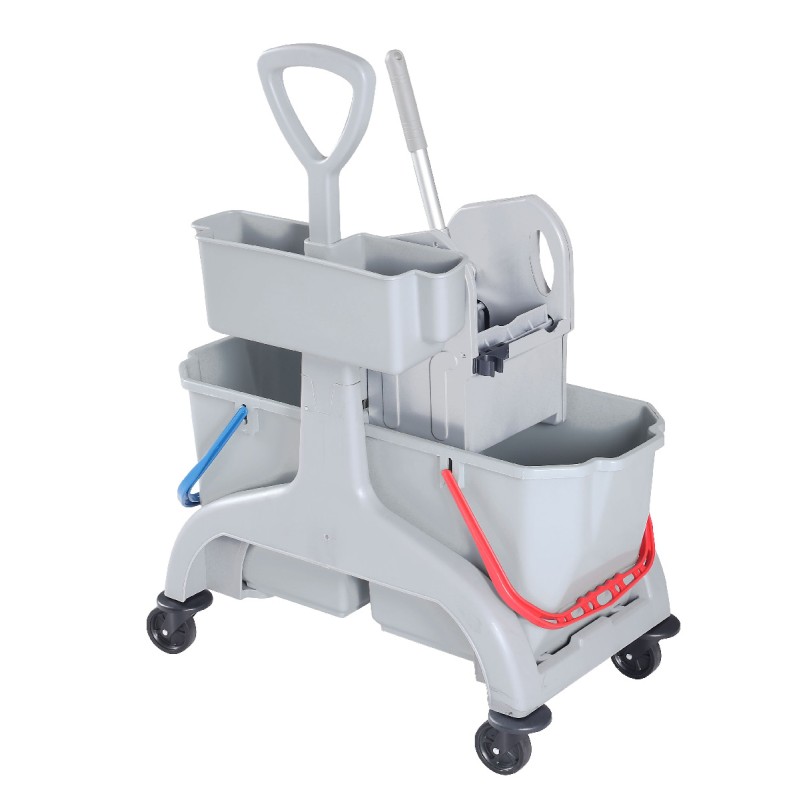 Chariot 2 x 25l lateral presse machoire