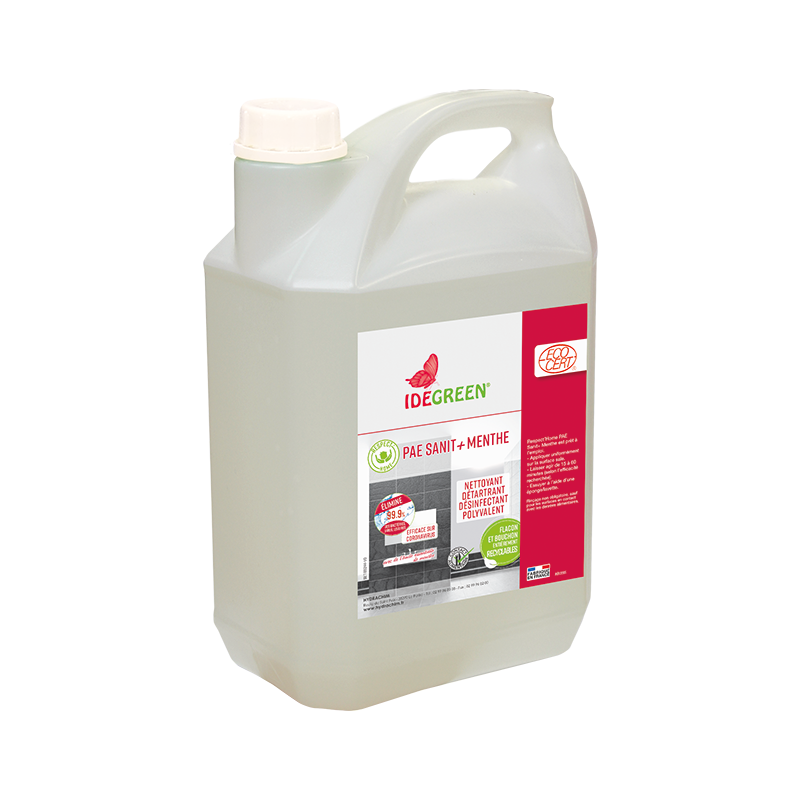 Pae sanit+ idegreen 4 en 1 sanitaires 5l