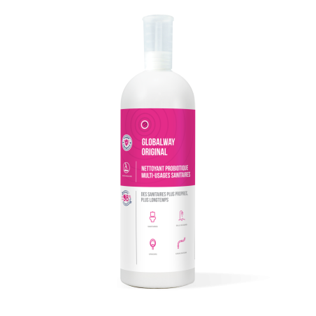 Gel sanitaire bio multi usages globalway 1l