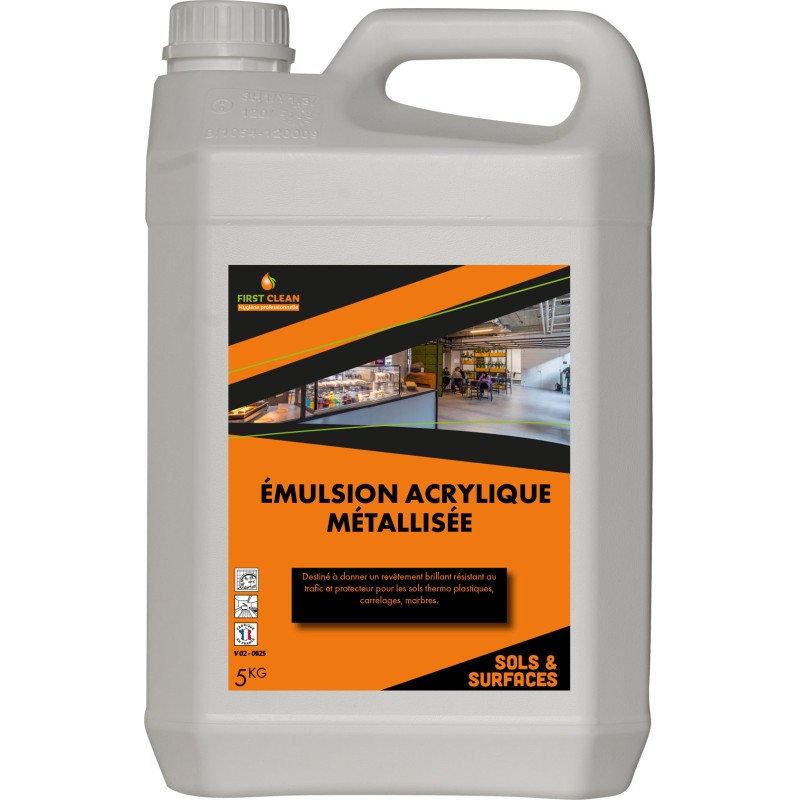 Emulsion acrylique metallisee hp 5l