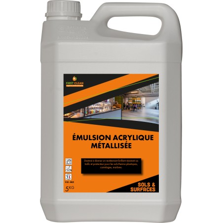 Emulsion acrylique metallisee hp 5l