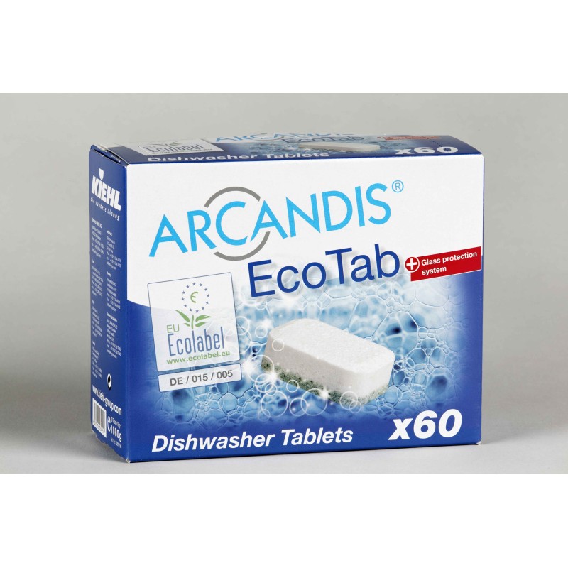 Arcandis ecotab tablettes vaisselle ecolabel x60