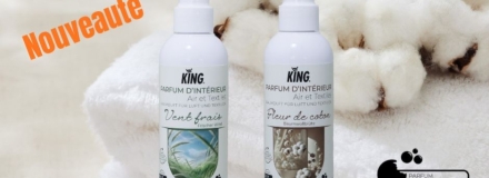 Parfums d'ambiance air et textiles KING